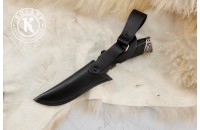 Нож Лунная ночь ХО дамасск художественная литье 