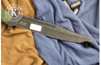 Нож НР-19 стоунвош черный эластрон олива 