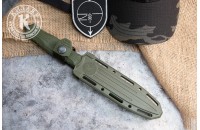 Нож НР-19 олива Сила в правде 