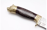 Нож Медведь Х12МФ унцукульская насечка 