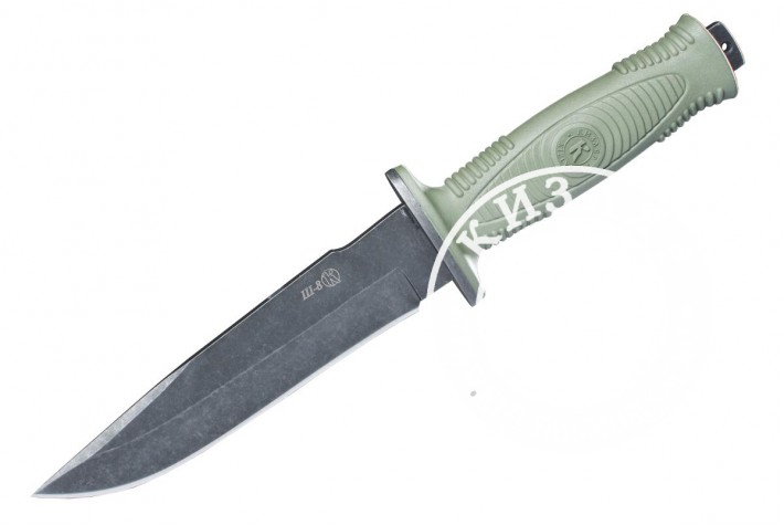 Нож Ш-8 AUS-8 эластрон олива 