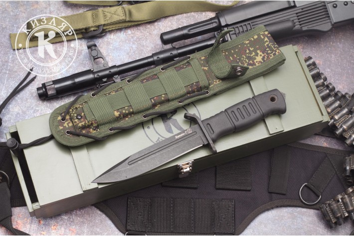 Нож Витязь Т MOLLE олива в подарочной коробке 