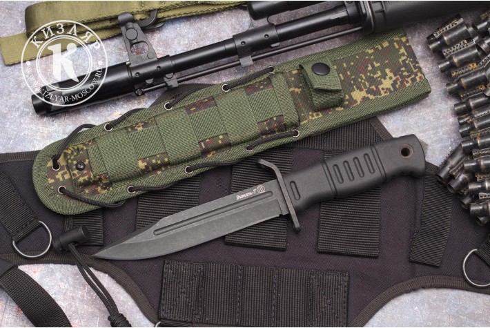 Нож Витязь Т MOLLE олива 