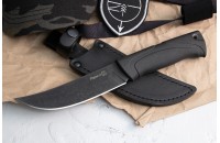 Нож Гюрза-2 черный эластрон 