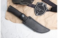 Нож Гюрза-2 черный эластрон 