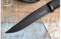 Нож Енисей-2 AUS-8 стоунвош черный эластрон 