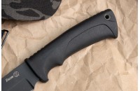 Нож Енот - Х12МФ/черный/эластрон 