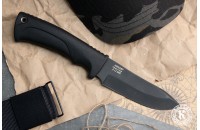 Нож Енот - Х12МФ/черный/эластрон 