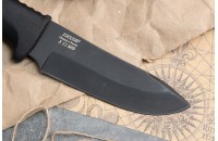 Нож Енот - Х12МФ/черный/эластрон 