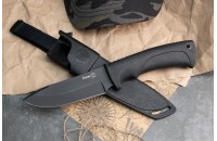 Нож Енот - Х12МФ/черный/эластрон 