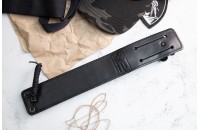 Нож Катанга-2 AUS-8 стоунвош черный эластрон 