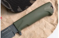 Нож Милитари AUS-8 эластрон олива 