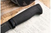 Нож Печора-2 - черный/эластрон 