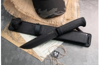 Нож Печора-2 - черный/эластрон 