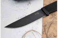 Нож Руз AUS-8 стоунвош черный эластрон 