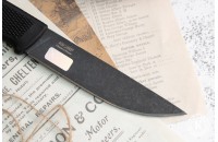 Нож Руз AUS-8 стоунвош черный эластрон 
