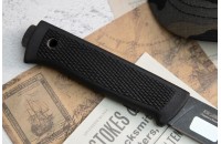 Нож Руз AUS-8 стоунвош черный эластрон 