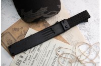 Нож Руз AUS-8 стоунвош черный эластрон 