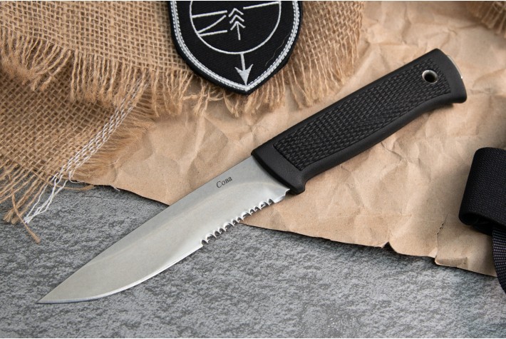 Нож Сова - серрейтор 