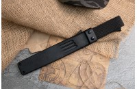 Нож Сова - серрейтор черный AUS 8 