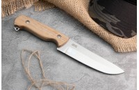 Нож Степной AUS-8 дерево 
