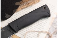 Нож Стерх-2 AUS-8 стоунвош черный эластрон 