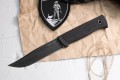 Нож Стрикс AUS-8 стоунвош черный эластрон