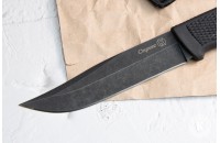 Нож Стрикс AUS-8 стоунвош черный эластрон 