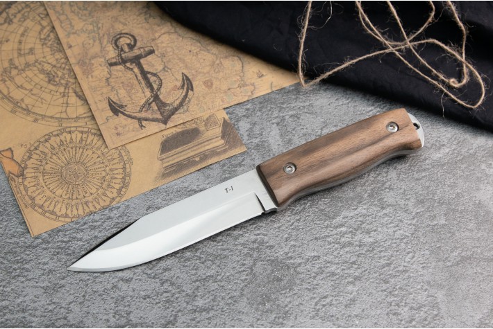 Нож Т-1 AUS-8 дерево 