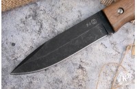 Нож Т-1 черный/орех 