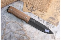 Нож Т-1 черный/орех 