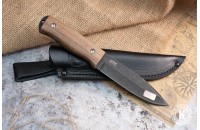Нож Т-1 черный/орех 