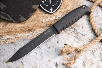 Нож Таран - Z90 черный/эластрон