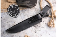 Нож Таран Сталь Z90 Черный 