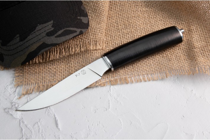 Нож У-7 AUS-8 кожа 