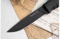Нож Финский Сталь Х12МФ Черный 