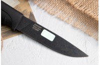 Нож Финский Сталь Х12МФ Черный 