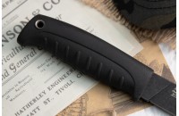 Нож Финский Сталь Х12МФ Черный 