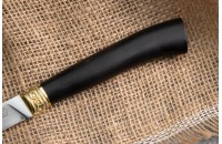 Нож Кавказский AUS-8 граб латунь 