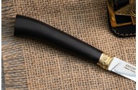 Нож Кавказский AUS-8 граб латунь 