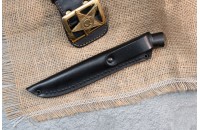 Нож Кавказский AUS-8 граб латунь 