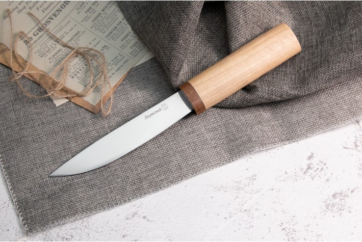 Нож Якут AUS-8 дерево 