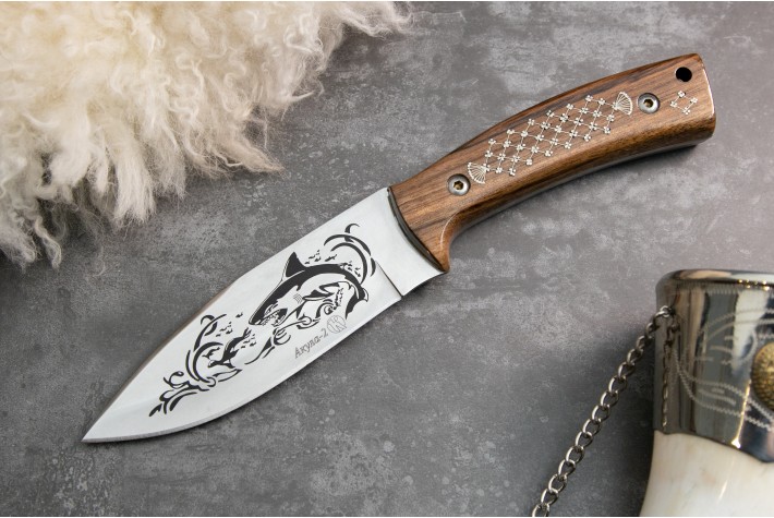 Нож Акула-2 унцукульская насечка 