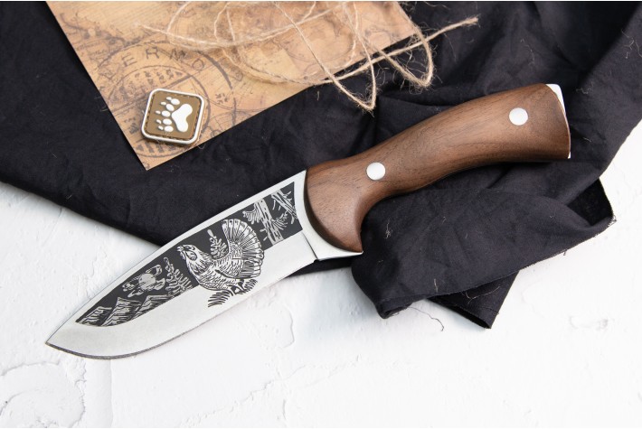 Нож Глухарь художественно-оформленный 