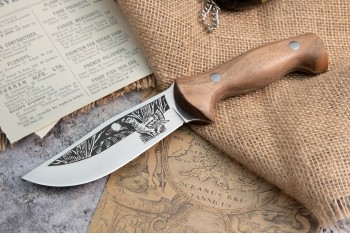 Нож Дрофа художественно-оформленный