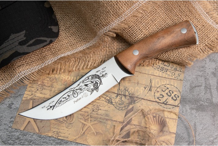 Нож Рыбак-2 рукоять дерево 