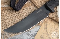 Нож Рыбак-2 AUS-8 эластрон стоунвош черный 