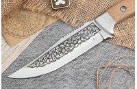 Нож Ф-1 AUS-8 художественно-оформленный 