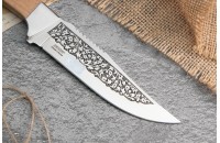 Нож Ф-1 AUS-8 художественно-оформленный 