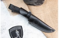 Нож Ш-4 Z160CDV18 стоунвош черный эластрон 